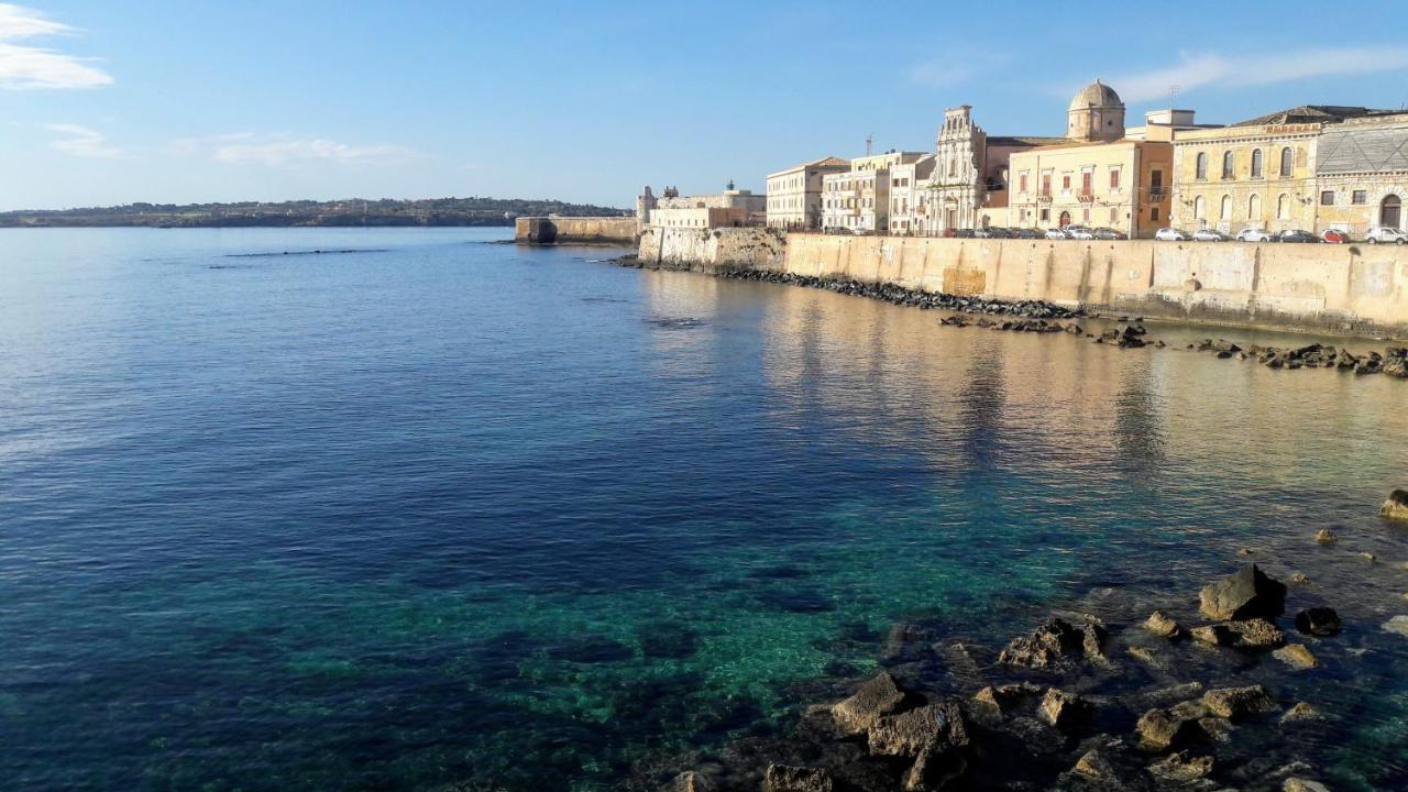 Incantevole Appartamento In Palazzo Storico Ortigia Syrakusa Exteriör bild