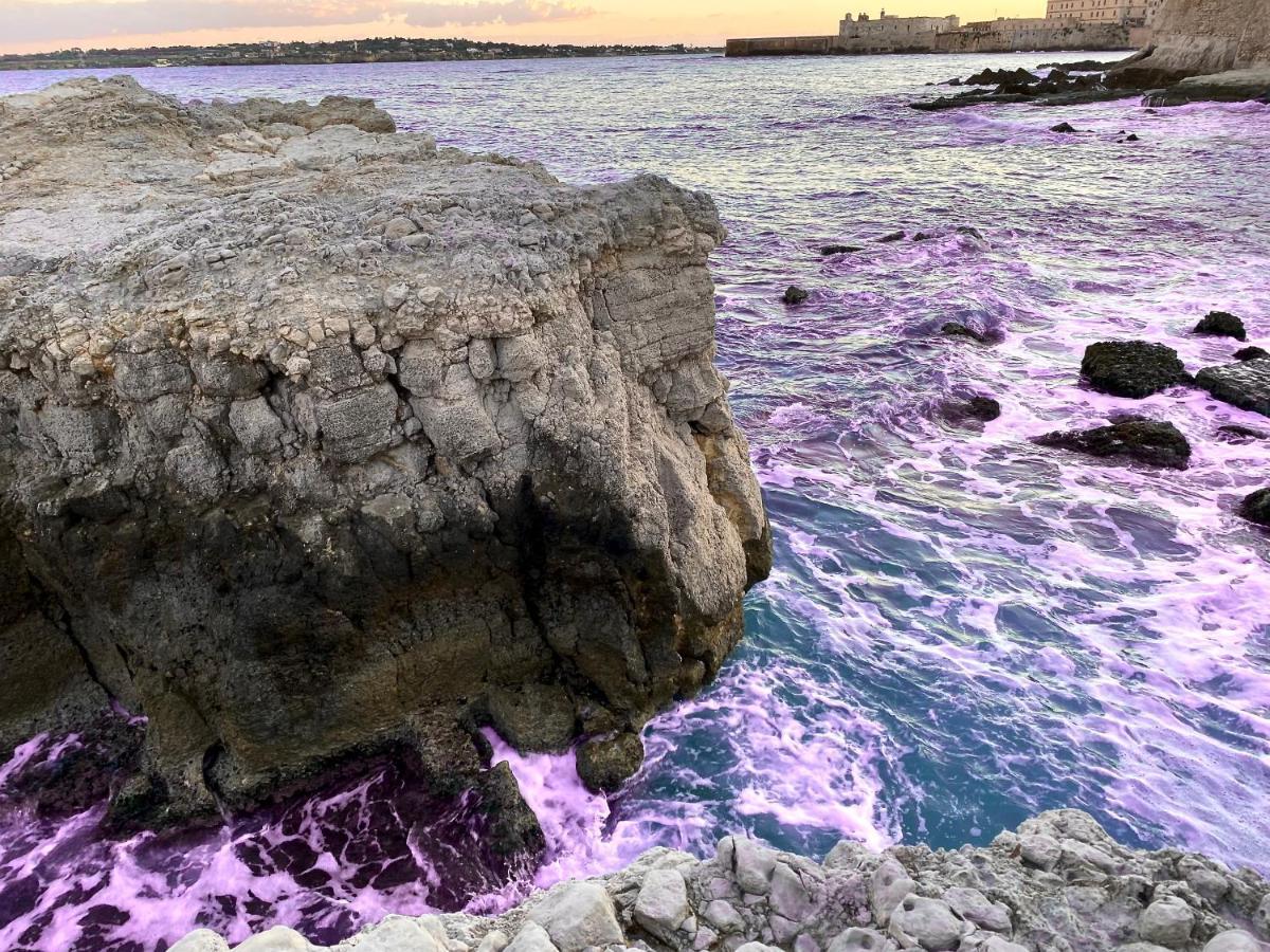 Incantevole Appartamento In Palazzo Storico Ortigia Syrakusa Exteriör bild