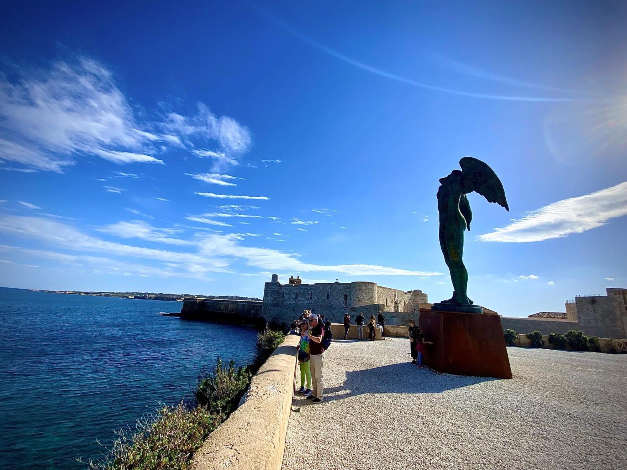 Incantevole Appartamento In Palazzo Storico Ortigia Syrakusa Exteriör bild