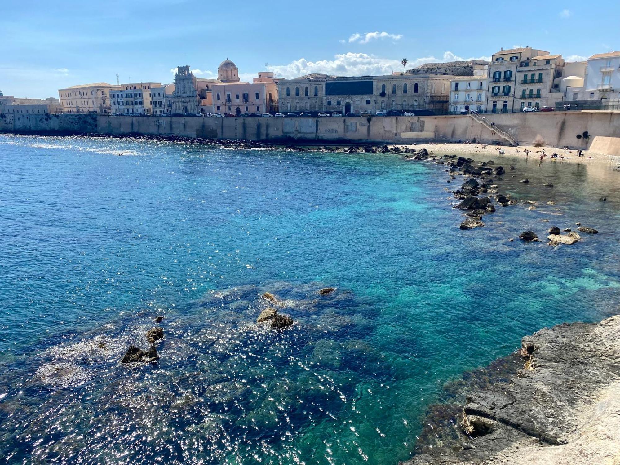 Incantevole Appartamento In Palazzo Storico Ortigia Syrakusa Exteriör bild