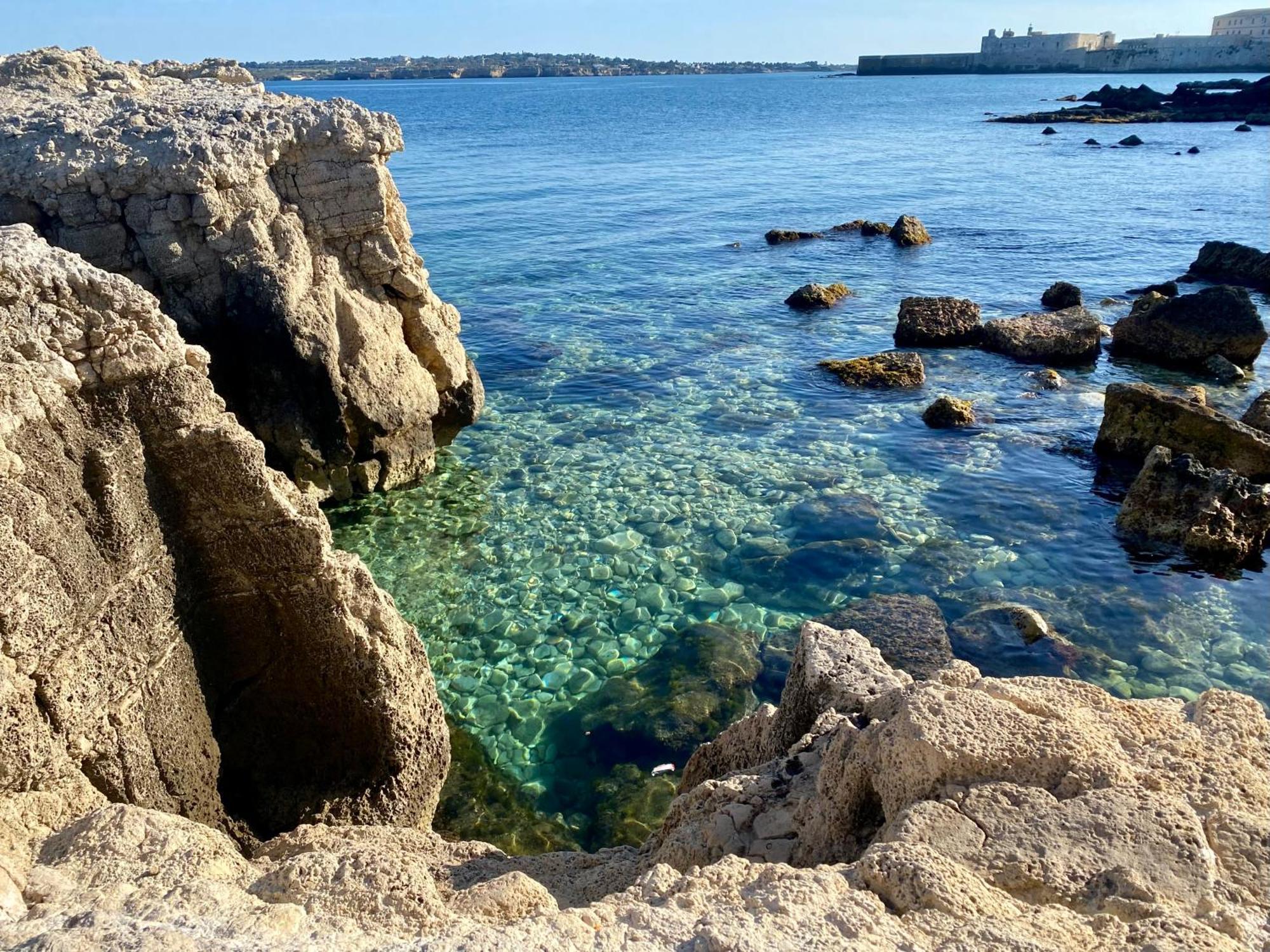 Incantevole Appartamento In Palazzo Storico Ortigia Syrakusa Exteriör bild