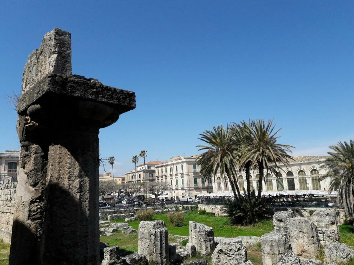 Incantevole Appartamento In Palazzo Storico Ortigia Syrakusa Exteriör bild